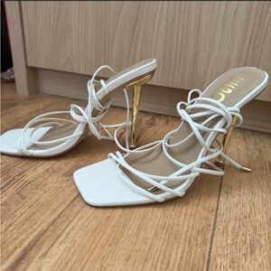 Ego sandals size UK 4 used 2 times so so hot and beautiful
